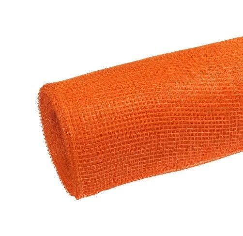 Siatka plastikowa 50 cm x 10y - 5054 Pomarańczowy