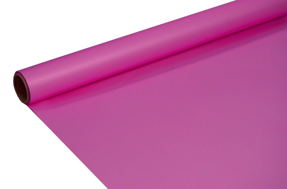 FOLIA SATYNOWA GŁADKA NEON PINK B03