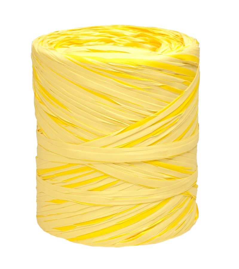 Rafia włoska żółta - R202