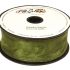 Organza wstążka - 4 cm x 25 m | 5087 - Oliwkowy ciemny