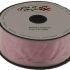 Organza wstążka - 4 cm x 25 m | 5019 - Różowy matowy