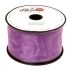 Organza wstążka - 6 cm x 25 m | 5030 - Fioletowy