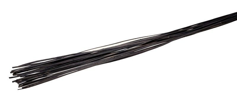 Rattan prosty 1 m - szary