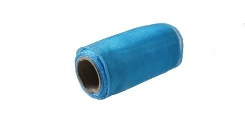 Organza 12 cm x 9 m |turkusowy