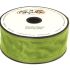 Organza wstążka - 4 cm x 25 m | 5072 - Zielony