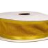 Wstążka z organzy 25 mm x 10 y - miodowa