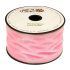 Organza wstążka - 6 cm x 25 m - różowy