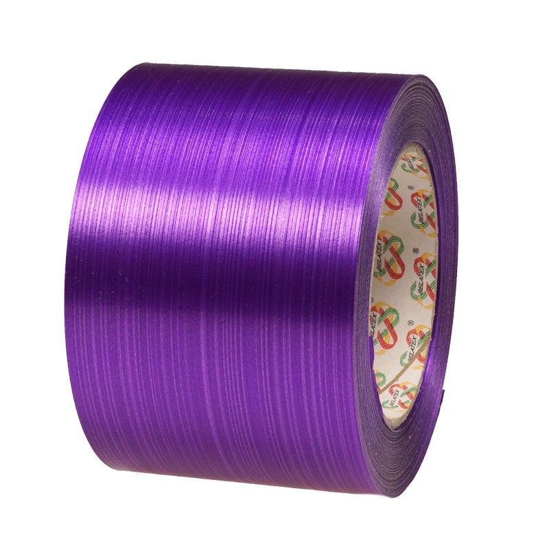 Taśma pogrzebowa 8 cm x 45 cm - fioletowa