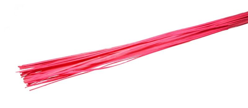 Rattan prosty 1 m - różowy