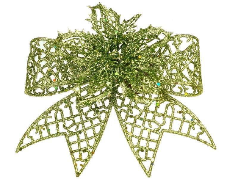 Kokarda brokatowa-zielona