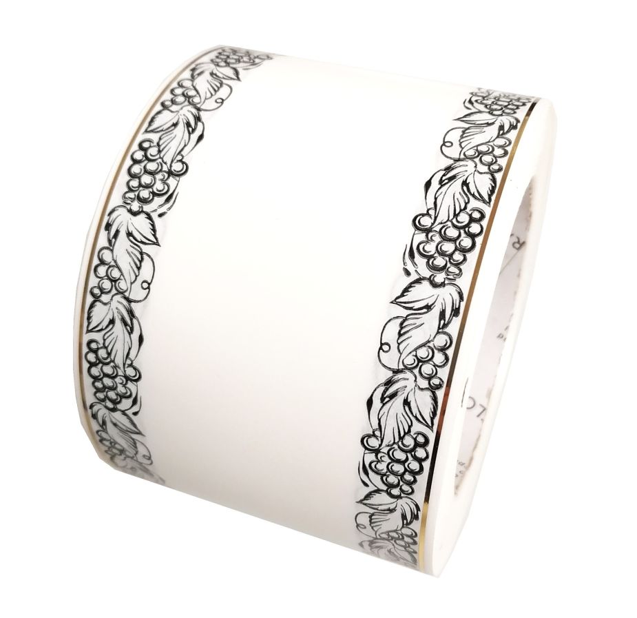 Szarfa pogrzebowa 8cm x 50y