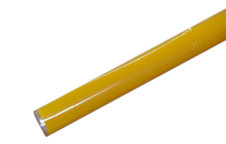 Celofan malowany - żółty 50 cm x 70 cm