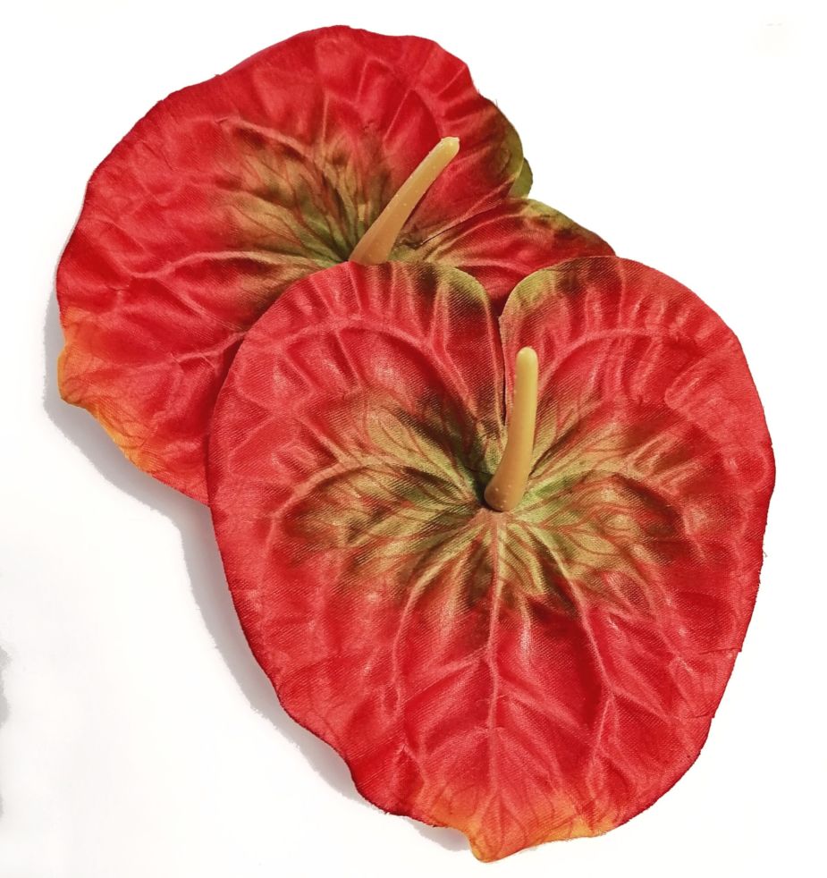 kwiat wyrobowy - anturium czerwono-zielone