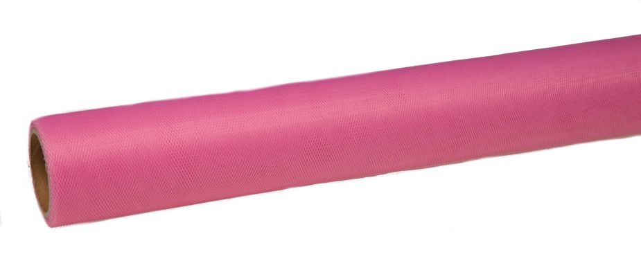 Tiul 50 cm - rożowy