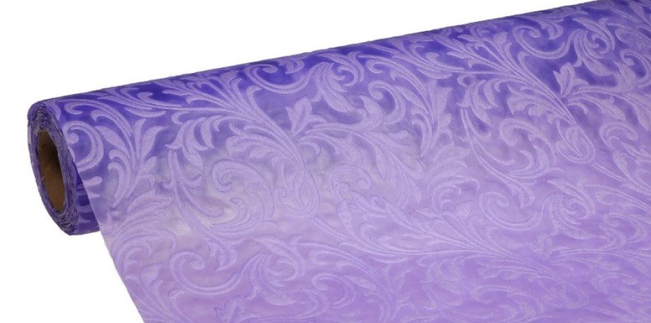 Flizelina tłoczona fioletowa - pianka 3D 50 cm x 5 m