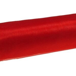 Organza 36 cm x 9 m | 5139 - Czerwony