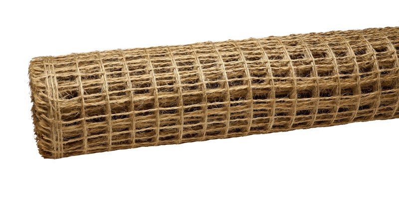 Siatka lniana 50 cm x 5 m - naturalna 05