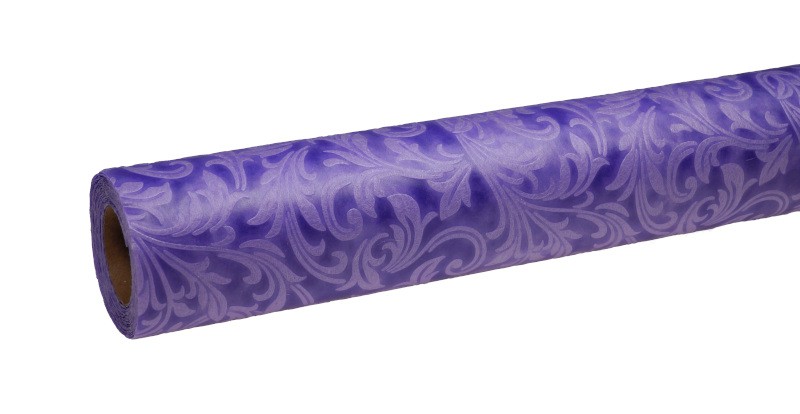 Flizelina tłoczona fioletowa - pianka 3D 50 cm x 5 m