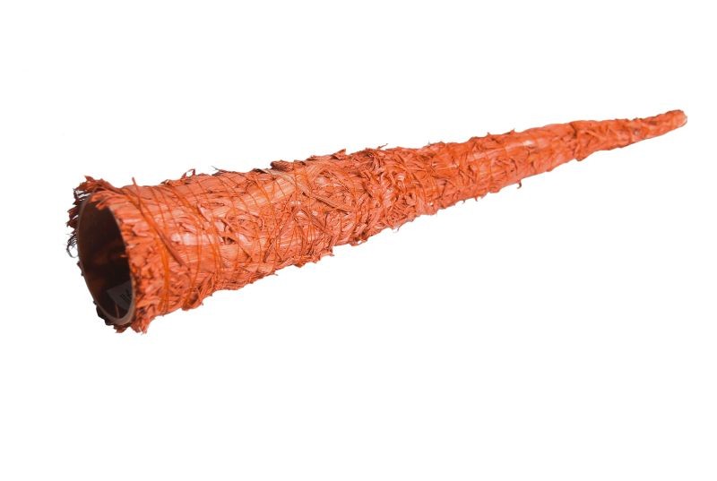 Rożek - pomarańczowa rafia