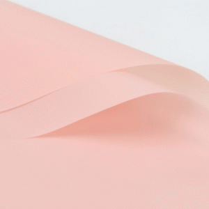 Folia florystyczna 20 arkuszy 58×58 cm kolor pudrowy róż