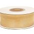 Wstążka szyfonowa 25 mm x 25 y - kremowa