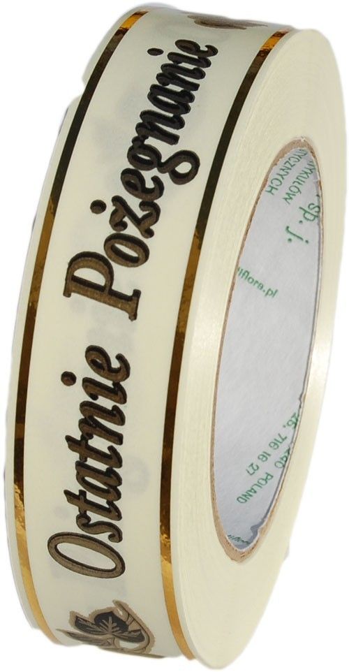 Taśma pogrzebowa 3 cm x 45 m - 02