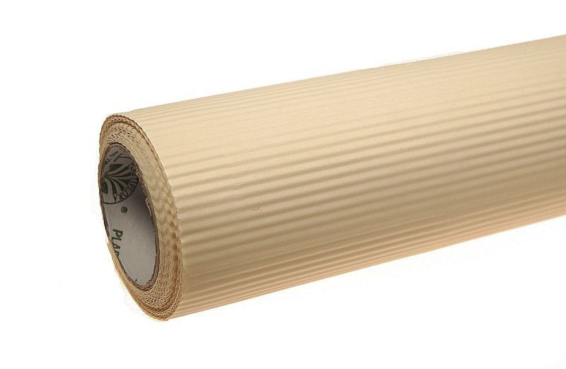 Papier karbowany - kremowy