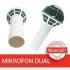 Mikrofon dual -w op. 4szt. | Victoria®