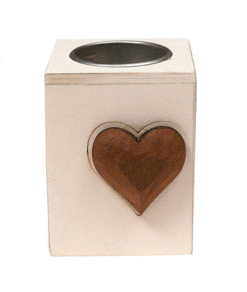 Świecznik ozdobny - serce