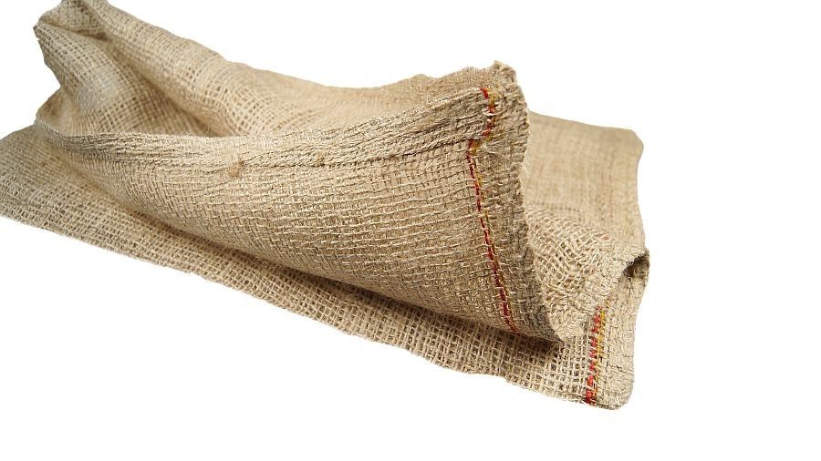 Świąteczny worek z juty