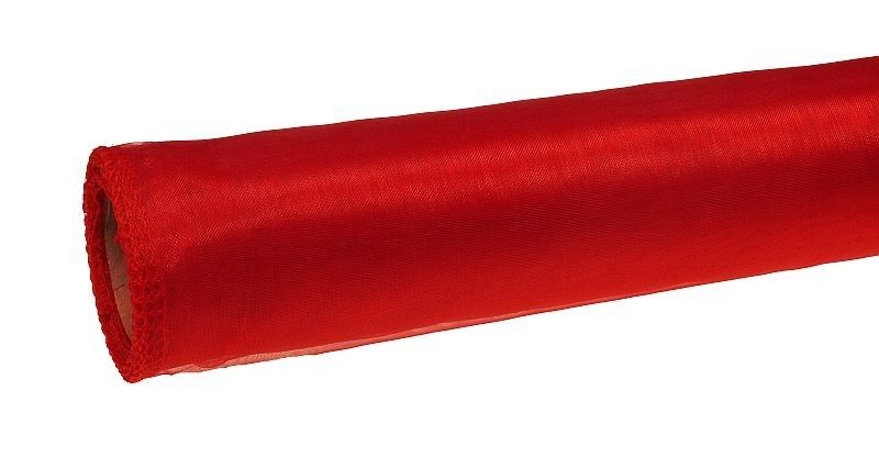 Organza 36 cm x 9 m | 5139 - Czerwony