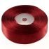 Wstążka satynowa 25mm x 32m | Bordowy