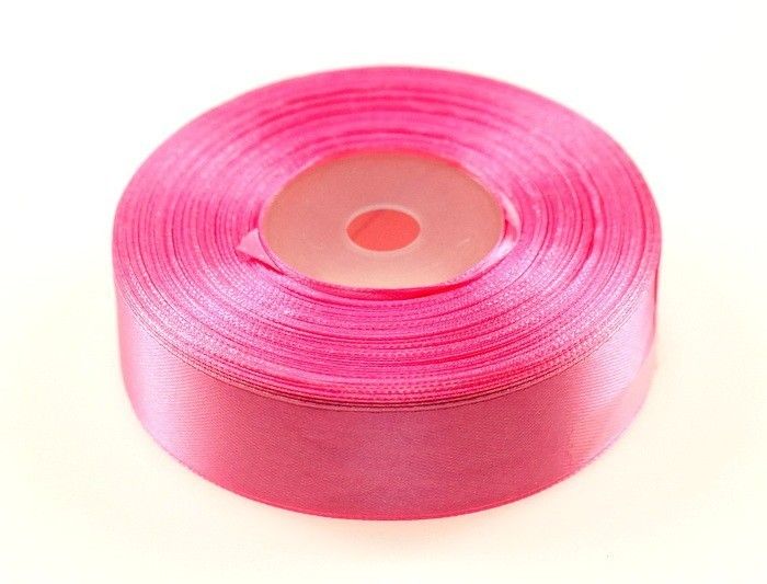 Wstążka satynowa 25mm x 32m | Różowy