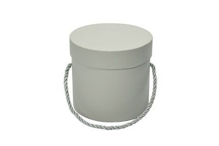  MINI FLOWERBOX 12,2 CM X 12,7 CM - SZARY