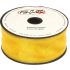 Organza wstążka - 4 cm x 25 m | 5034 - Żółty