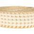Wstążka kratka 4 cm x 10 m - biała