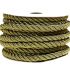 Sznurek ozdobny - oliwkowy