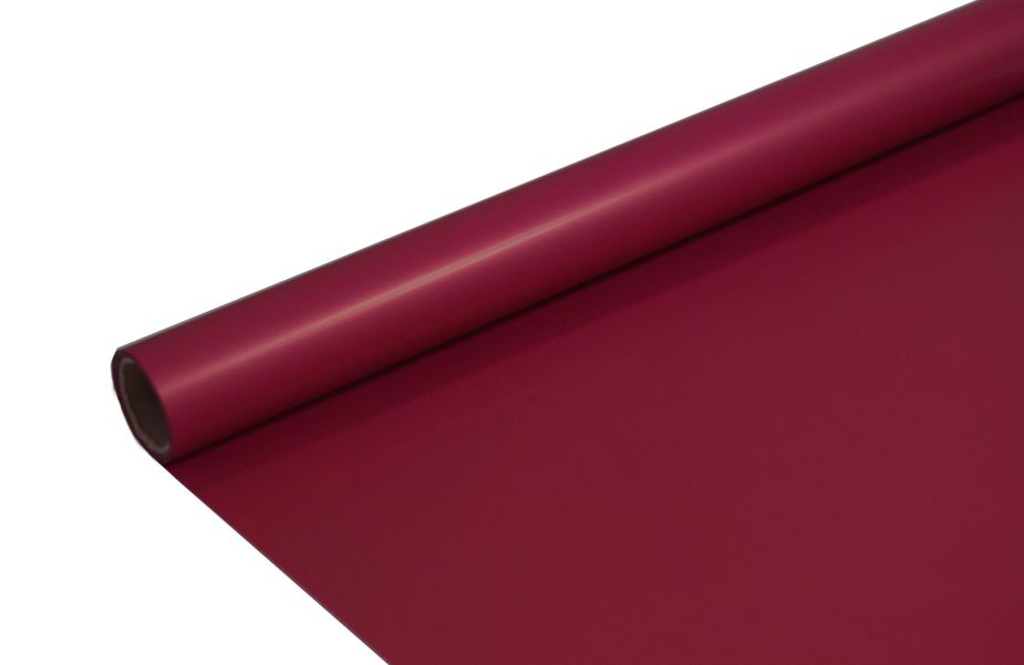 FOLIA SATYNOWA GŁADKA AMARANT B35