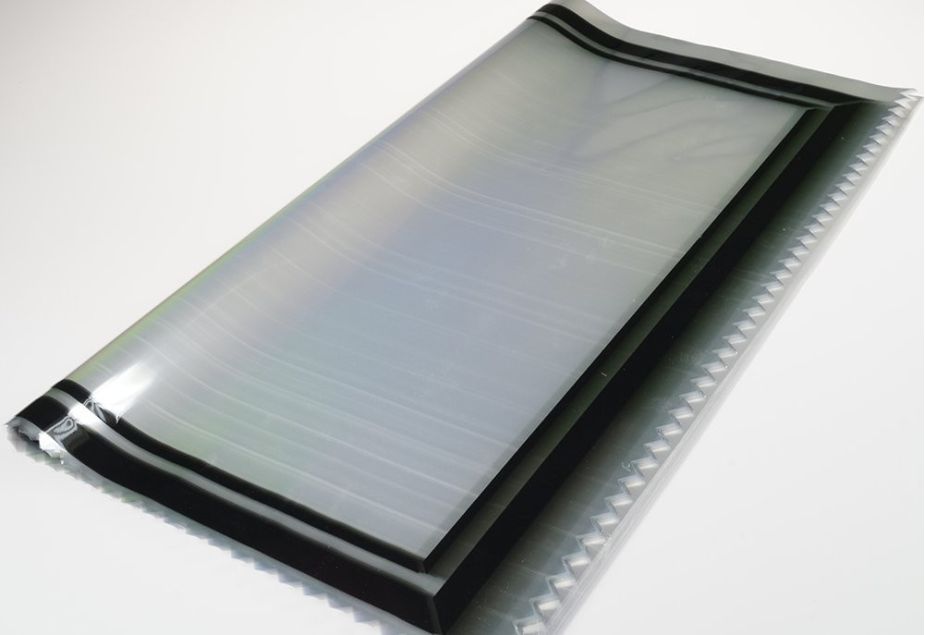 Celofan przeźroczysty z ramką - 60 cm x 80 cm