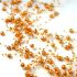 Korale ozdobne - 130 cm - Pomarańczowy jasny - 5 szt./op.