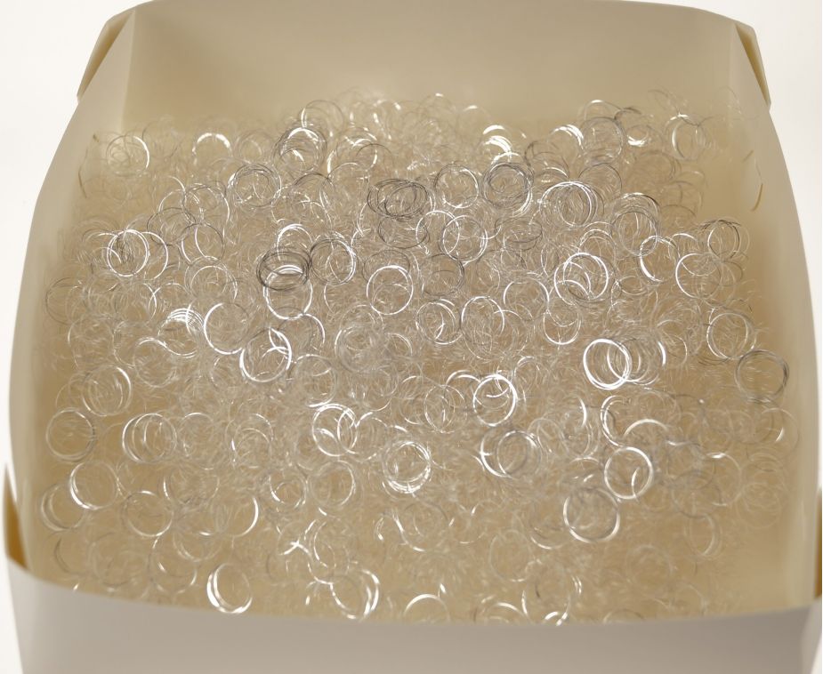 Włosy ozdobne 30g | Srebrny