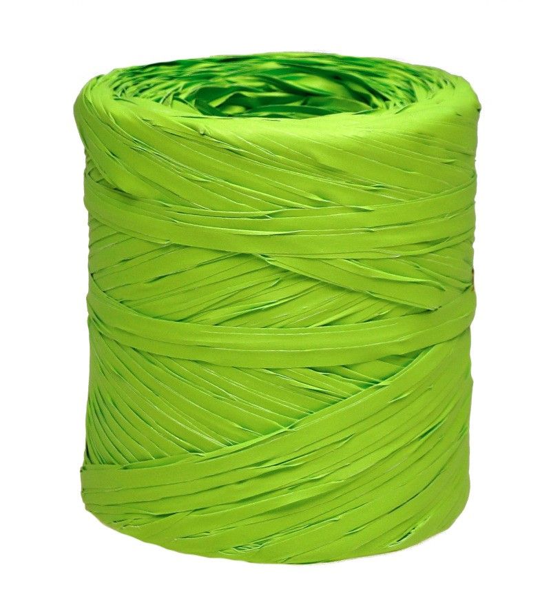 Rafia włoska zielona jasna - R65