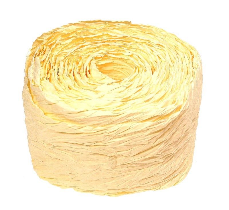 Krepina - wstążka ecrue