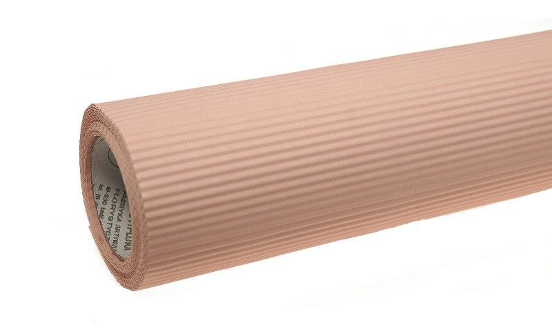 Papier karbowany - jasny róż