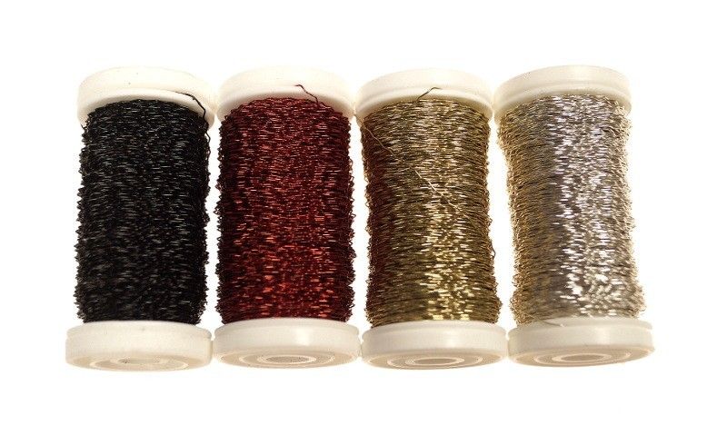 Drucik florystyczny karbowany - czarny