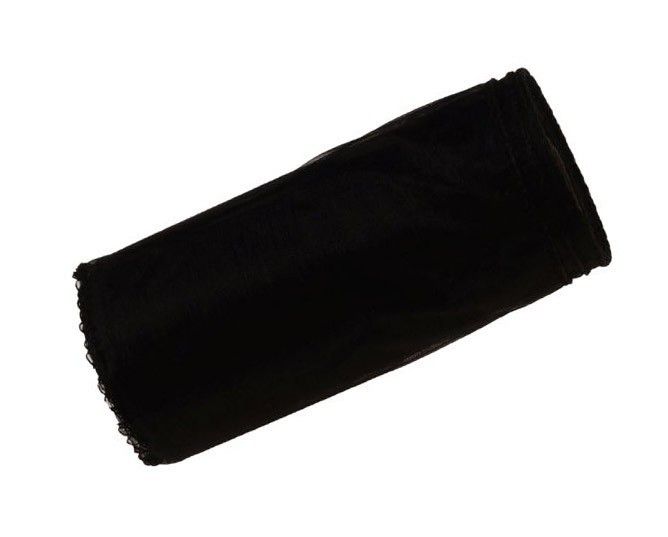 Organza 12 cm x 9 m | 5151 - Czarny