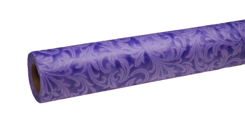Flizelina tłoczona fioletowa - pianka 3D 50 cm x 5 m