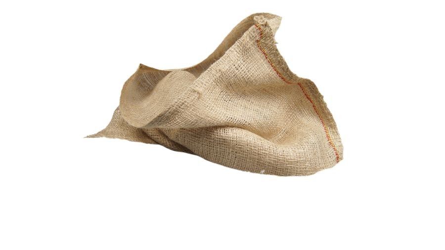 Świąteczny worek z juty