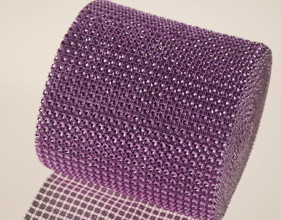 Taśma- wstążka diamentowa 10y | Fioletowy