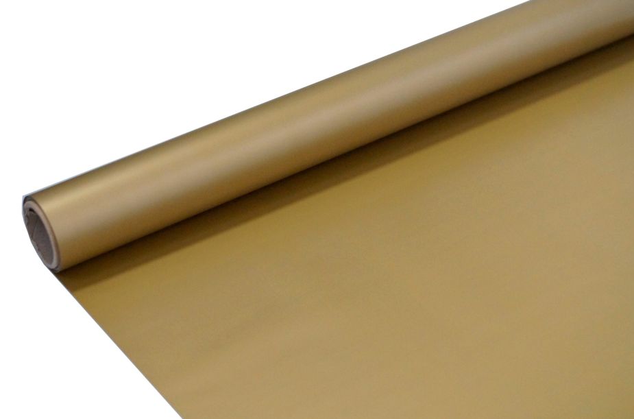 FOLIA SATYNOWA GŁADKA GOLD B09